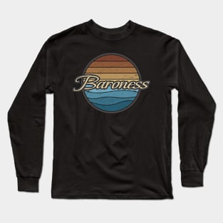 Baroness Retro Waves Long Sleeve T-Shirt